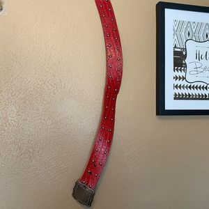 R Cinco Ranch western dress belt size small/medium western leather